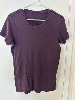 Men’s Crewneck Tee in Dark Purple